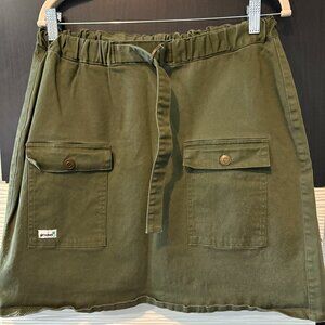 Girl Scout Green 2X Cargo Skirt